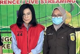 Meirizka Widjaja,  berperan menyiapkan uang suap senilai Rp1,5 miliar yang diserahkan kepada Lisa. (X/@V3g3L)